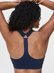 Azul marino - Sweaty Betty Medium Power Support Seam-Free Bra - Imagen 3 de 7