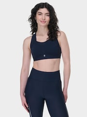 Sweaty Betty Blue Zero Gravity Running Bra - Image 3 of 7