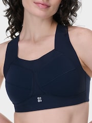 Sweaty Betty Blue Zero Gravity Running Bra - Image 5 of 7