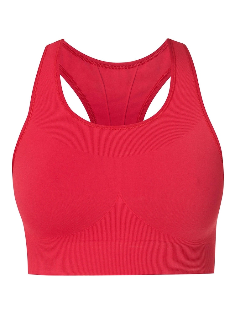 Sweaty Betty Red Stamina Seamless Sports Bra - Image 6 of 6 Sweaty Betty Red Stamina Seamless Sports Bra - Image 6 of 6