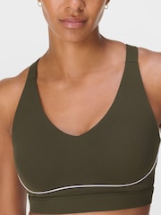 Sweaty Betty NoriGreen White Power Pulse Bra - Image 3 of 7
