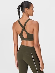 Sweaty Betty NoriGreen White Power Pulse Bra - Image 5 of 7