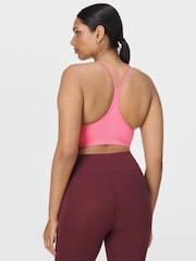 Rosa - Sujetador de yoga sin costuras Spirit Restored de Sweaty Betty - Imagen 3 de 7