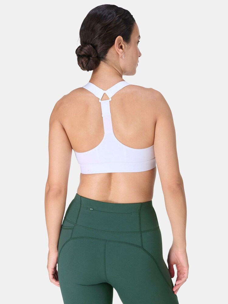 Sweaty Betty White Medium Power Support Seam-Free Bra - Image 2 of 7