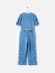 Oliver Bonas Embroidered Tie Waist Jumpsuit - Imagen 4 de 8