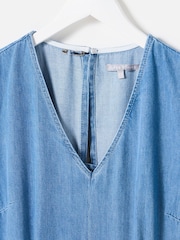 Oliver Bonas Embroidered Tie Waist Jumpsuit - Imagen 5 de 8