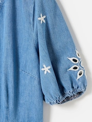 Oliver Bonas Embroidered Tie Waist Jumpsuit - Imagen 6 de 8