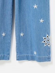 Oliver Bonas Embroidered Tie Waist Jumpsuit - Imagen 8 de 8
