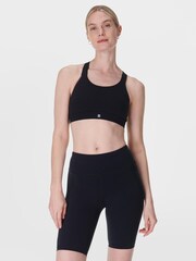 Sweaty Betty Black Medium Power Support Seam-Free Bra - Image 1 of 8