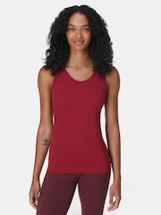 Sweaty Betty Red Athlete Seamless Workout Tank Top - Image 1 of 7