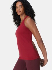Sweaty Betty Red Athlete Seamless Workout Tank Top - Image 3 of 7