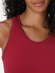Sweaty Betty Red Athlete Seamless Workout Tank Top - Image 5 of 7