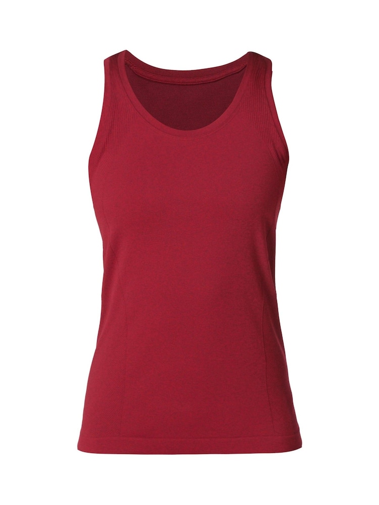 Sweaty Betty Red Athlete Seamless Workout Tank Top - Image 7 of 7