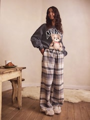 Charcoal Grey Bear Graphic Sweatshirt - Image 1 of 1
