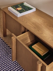 MADE.COM Oak Reeve Up to 55 Inch Wide TV Unit - Image 3 of 6
