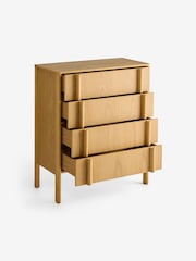 MADE.COM Oak Reeve 4 Drawer Chest - Image 6 of 6