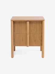 MADE.COM Oak Reeve 2 Drawer Bedside Table - Image 5 of 5
