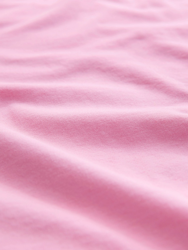 Pink Cap Sleeve T-Shirt - Image 7 of 7 Pink Cap Sleeve T-Shirt - Image 7 of 7