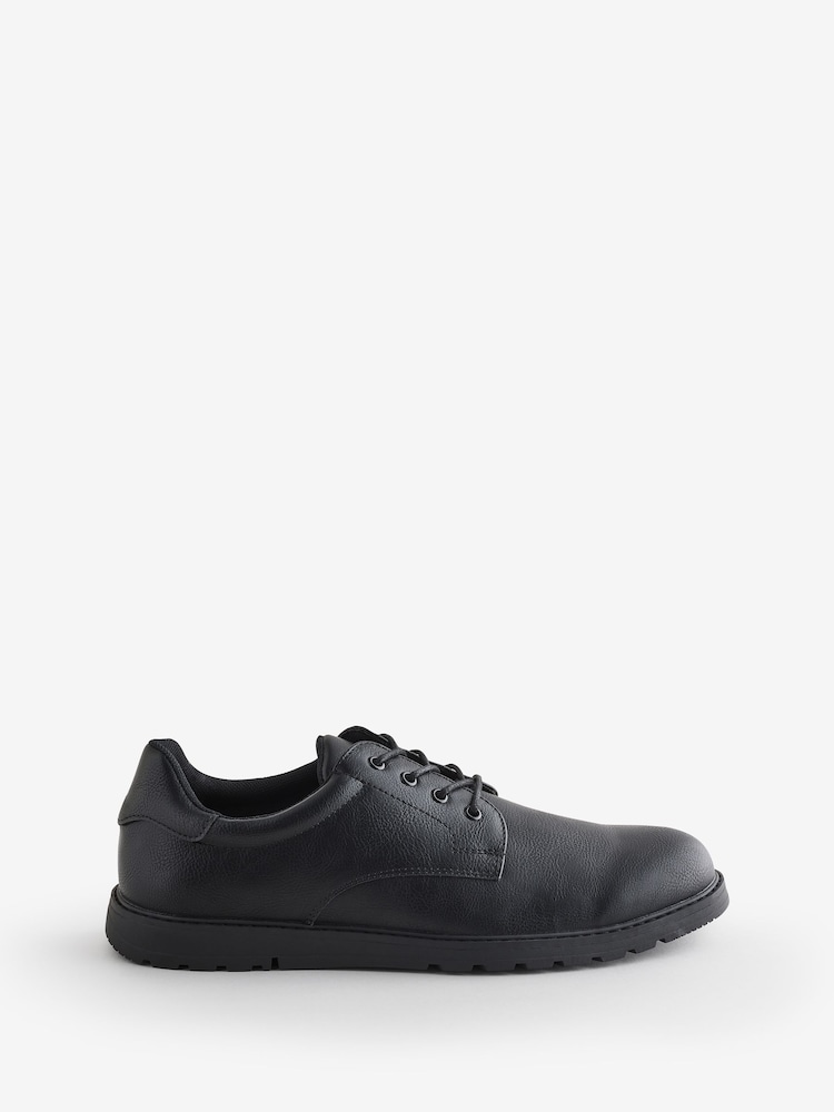 Schuh Reed Lace Up Black Shoes - Image 1 of 4 Schuh Reed Lace Up Black Shoes - Image 1 of 4