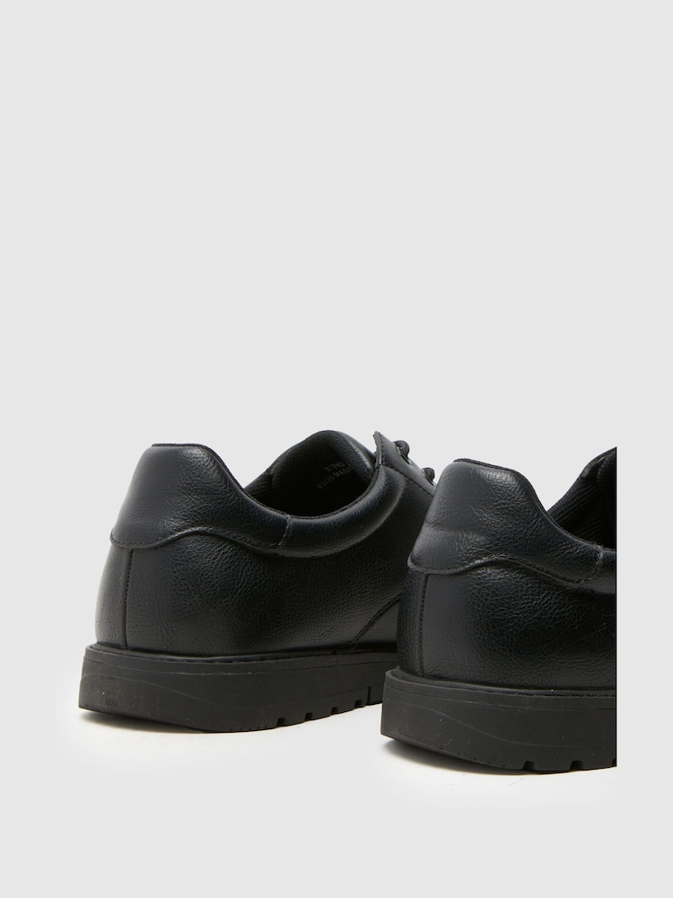 Schuh Reed Lace Up Black Shoes - Image 2 of 4