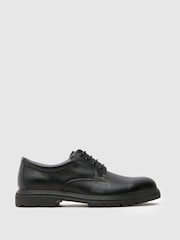 Schuh Paddy Chunky Lace Up Black Shoes - Image 1 of 6