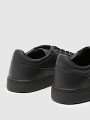 Schuh Paddy Chunky Lace Up Black Shoes - Image 4 of 6