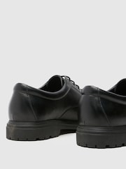 Schuh Paddy Chunky Lace Up Black Shoes - Image 6 of 6