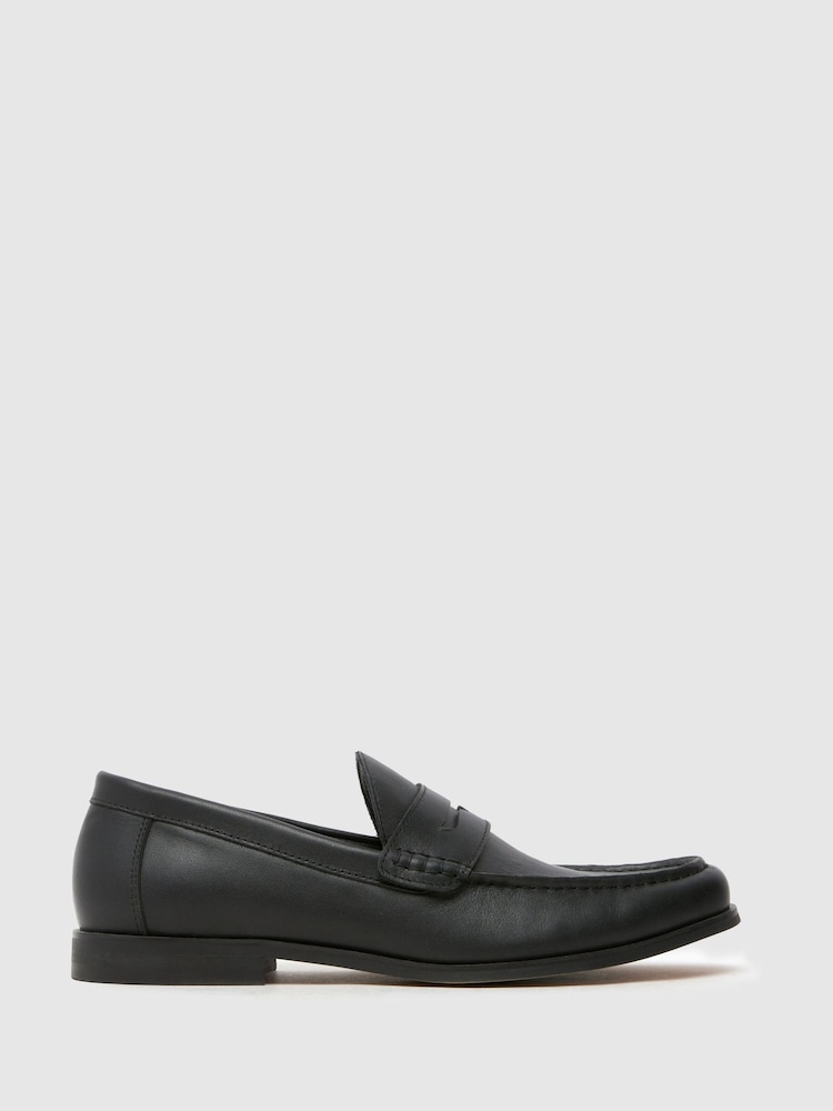 Schuh Rome Black Loafers - Image 1 of 4