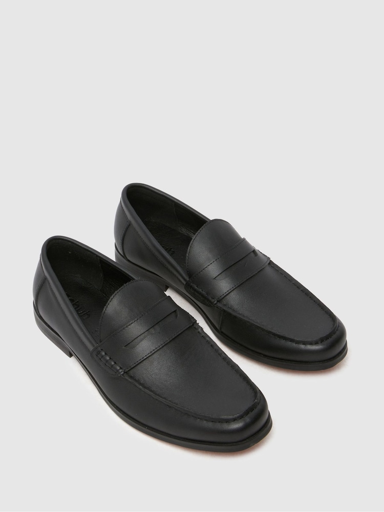 Schuh Rome Black Loafers - Image 4 of 4