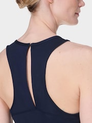 Sweaty Betty Blue Gaia Performance Yoga Jumpsuit - Image 4 of 7