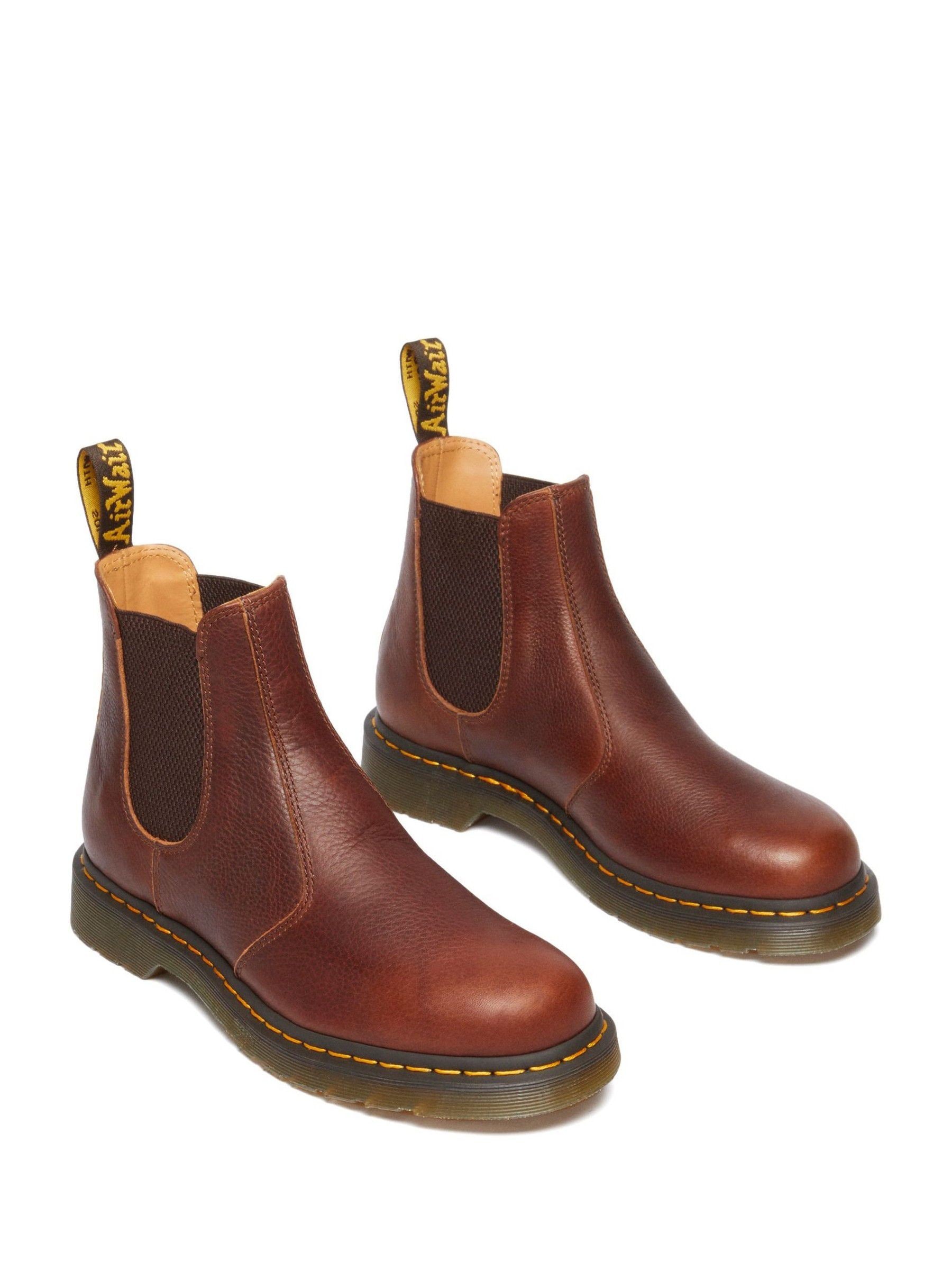Buy Dr. Martens Brown 2976 Chelsea Boots Cashew Ambassador from