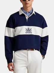 Ralph Lauren Blue Double Knit Tech Sweatshirt - Imagem 3 de 8