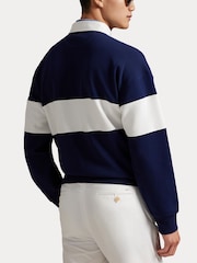 Ralph Lauren Blue Double Knit Tech Sweatshirt - Imagem 6 de 8