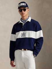 Ralph Lauren Blue Double Knit Tech Sweatshirt - Imagem 7 de 8