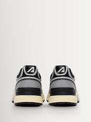 AUTRY Silver Hyperway Low Man MV09 Mesh Mirror Trainers - Image 3 of 6