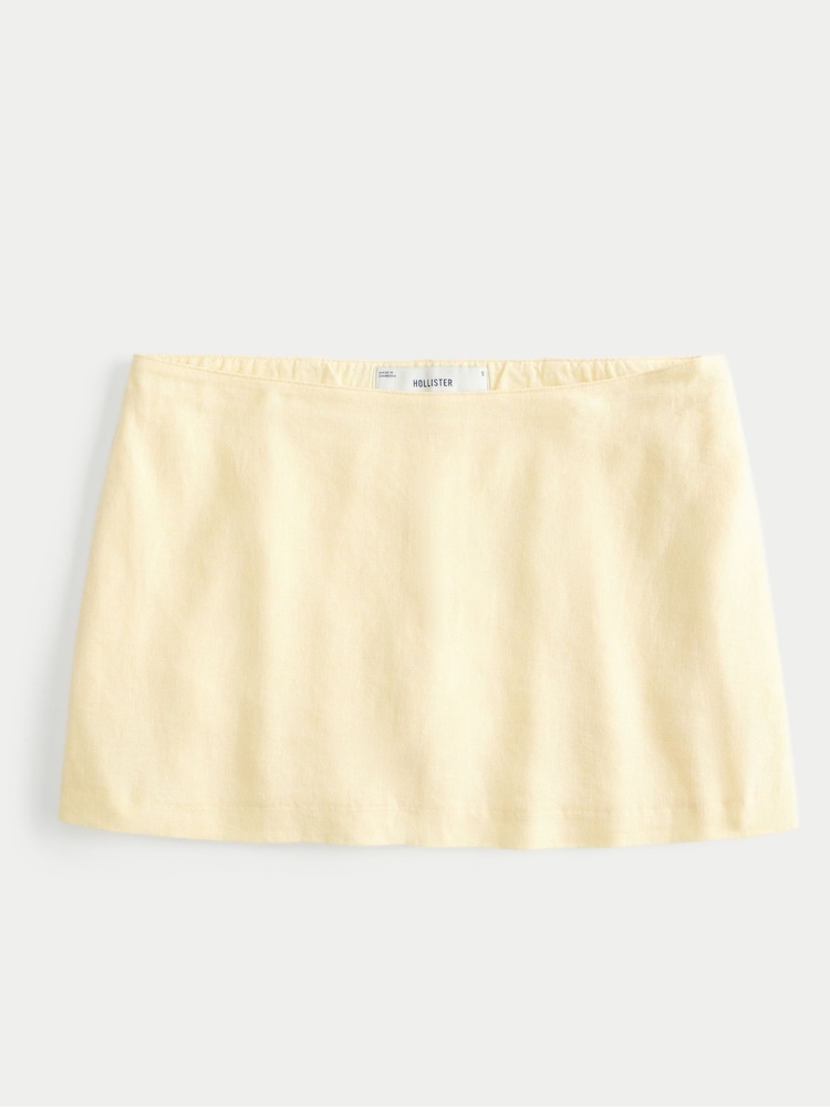 Hollister Linen White Skort - Image 3 of 3