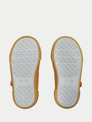 Start-Rite Kids Orange Anchor T-bar Buckle Canvas Shoes - Image 5 of 6