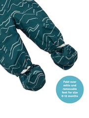 Muddy Puddles Green Waterproof 3-in-1 Puddle Suit - Image 9 of 10