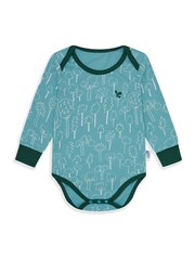 Muddy Puddles Green Light Thermal Baselayer Babygrow - Image 1 of 2