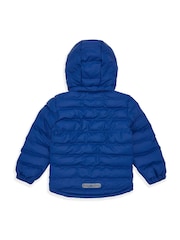 Muddy Puddles Blue Waterproof Puffer Jacket - Image 4 of 8