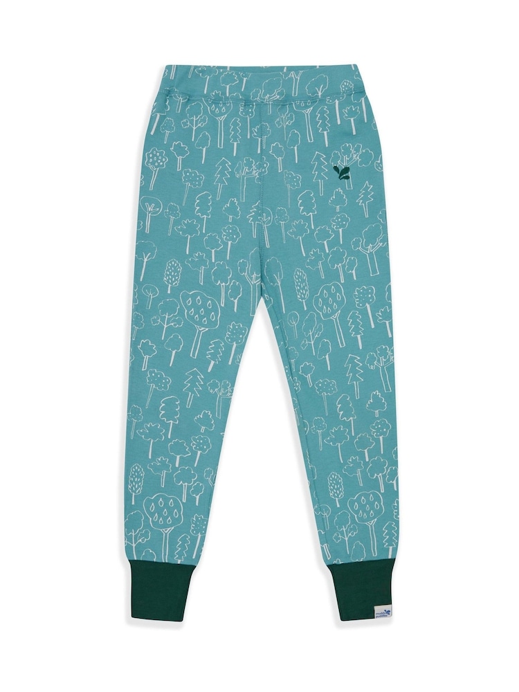 Muddy Puddles Green/Brown Thermal Baselayer Leggings - Image 2 of 4 Muddy Puddles Green/Brown Thermal Baselayer Leggings - Image 2 of 4