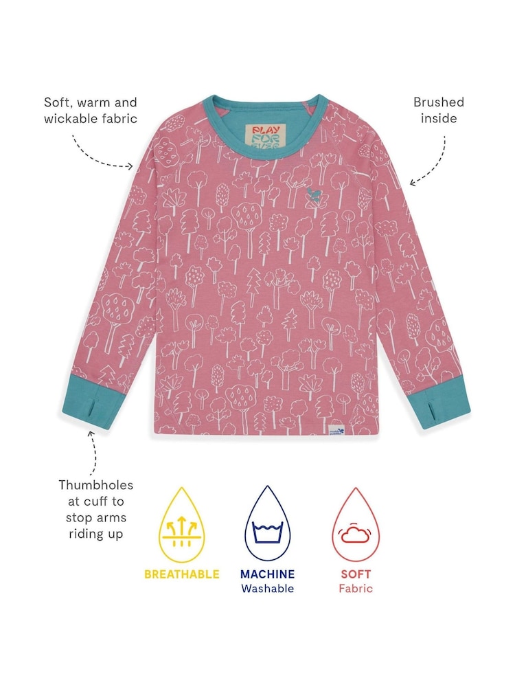 Muddy Puddles Pink Thermal Baselayer Top - Image 4 of 4