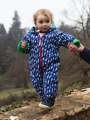 Muddy Puddles Blue Waterproof EcoSplash Puddle suit - Image 2 of 9
