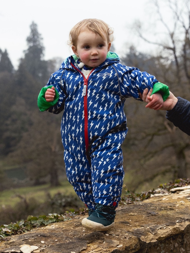 Muddy Puddles Blue Waterproof EcoSplash Puddle suit - Image 2 of 9