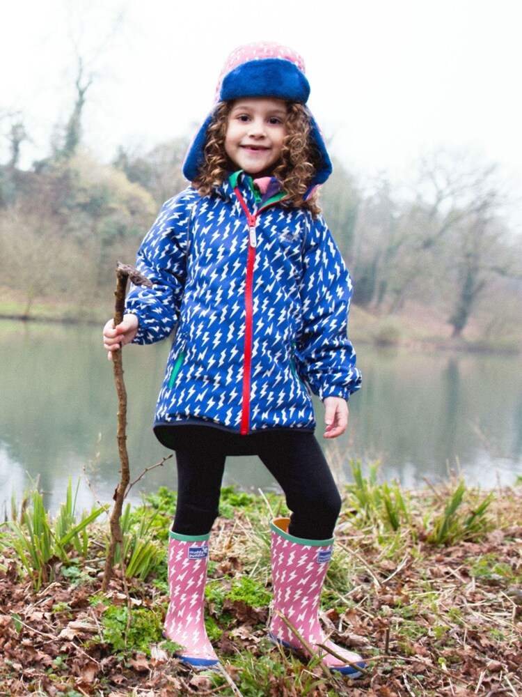 Muddy Puddles Pink Puddlestomper Wellies - Image 3 of 3
