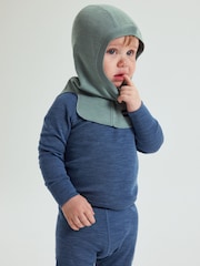 أزرق داكن - رداء علوي من صوف الميرينو من Polarn O. Pyret - صورة 4 من 7