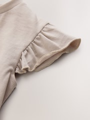 smALLSAINTS Leopard Orlando Frill T-Shirt and Sweat Short Younger Set - Image 7 of 10