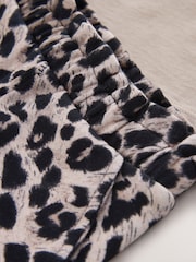 smALLSAINTS Leopard Orlando Frill T-Shirt and Sweat Short Younger Set - Image 9 of 10