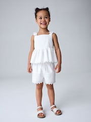 smALLSAINTS Broderie Top and Short Younger Set - Imaginea 1 din 12