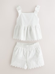 smALLSAINTS Broderie Top and Short Younger Set - Imaginea 8 din 12